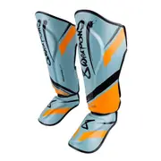 8 Weapons Shin Guards Shift Ice-Grey-Orange