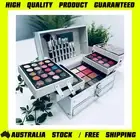 All-in-One Makeup Kit–Eyeshadow Palette, Lipsticks, Brushes, Powder, Highlighter