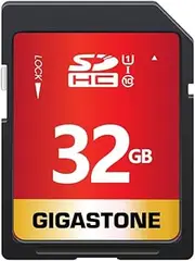 Gigastone 32GB SD Card UHS-I U1 Class 10 SDHC Memory Card High Speed Full HD Video Canon Nikon Sony Pentax Kodak Olympus Panasonic Digital Camera