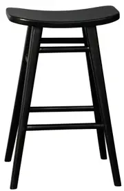 CT Aria Solid Timber Oval Top Bar Stool