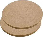 Pottery Wheel Bats,12 Inch 2 Pcs Diameter Round Clay Throwing Bats for Potters Clay Artists Spinning Clay,Making Ceramics (2)