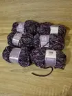 Beautiful Velvet Yarn. Rich Mauve Colour.Matched Lot