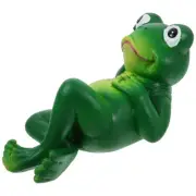 Garden Ornaments Frog Statue Creative Resin Figurine Decor Animal Sculpture