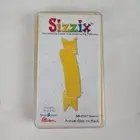 Sizzix Yellow Die 38-0167 Banner 3" Provo Craft Ellison Scrap Booking