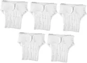 MOLUCKFU Cotton Nappy Liners Reusable Washable Newborn Diaper Inserts for Baby Cloth Diapers Quick-dry