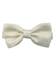 [Declic] Grenadine Bow Tie in White