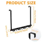 Over The Door Broom Holder with Hooks Stainless Steel Broom Holder Wall ledgN