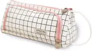 Large Pencil Case,Multi Compartment Pencil Case Paint Brushes, Correction Tape,