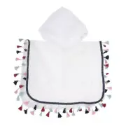 Mud Pie Sail Away Collection Tassel Swimsuit Pool Cover-Up