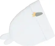 [Toyvian] Bunny Ears Hat Soft Comfortable Newborn Bonnet Cap Gentle Sensitive Skin Durable Design for Boy Girl for Nursery Travel Sky-Blue