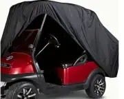 XXXL large 2 Seat Golf Cart Cover Dust Waterproof Rain Protector For buggy