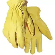 Golden Stag 426m Buffalo Grain Leather Men's Glove, Medium