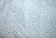Mainstay King Sheet Set Gray White Geometric Pattern