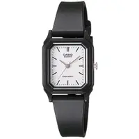 在飛比找PChome24h購物優惠-【CASIO】簡潔超薄方型錶(白面)