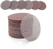 Mesh Sanding Discs 60PCS 5Inch 80 100 120 180 240 320 Grit Mesh Abrasive Dustless Sandpaper Assortment for Car Woodworking - Hook(150)
