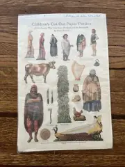 Jack and the Beanstalk Children’s Cut Out Paper Dolls June 1913 Ladies Journal