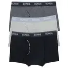 6 x Bonds Mens Guyfront Trunks Underwear Black/ Grey/ Charcoal Undies