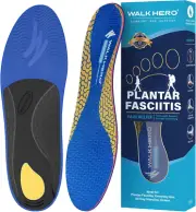 Plantillas Walkhero para fascitis plantar, soporte de arco, alivio dolor