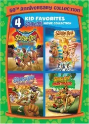 NEW - 4 Kids Favorites Scooby Doo! Movie Collection DVD Vampire Mummy Phantosaur