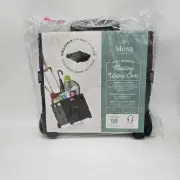 Mesa Rolling Utility Cart NEW Up To 50lb - Black plastic