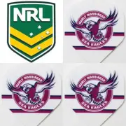 NRL Manly Sea Eagles Dart Board Dart Flights Christmas in July Sale
