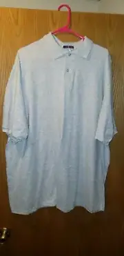 Jerzees NWT Mens Gray Polo Shirt Size 3XL