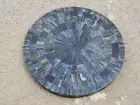 Blue Tiger Eye table, Coffee Table, Side Table, end Table, handmade Deco