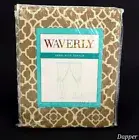 Waverly Lovely Lattice Natural Panel Tieback Fits Up To 2 1/2" Rod 52x84"