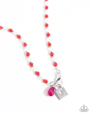 Paparazzi Love Match Red Necklace NWT