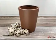 Flexible Dice Cup - Brown CHX 89009