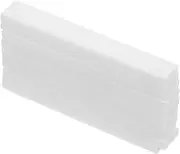 SUPVOX Gf125 Guitar Inlay Sheets 10pcs White Shell Blocks Flat Easy to Cut for Vintage Guitar Banjo