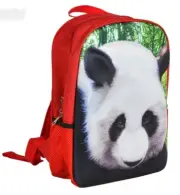3-D Adventures Panda Bear 3-D Foam Backpack-16x12x4”-New with Tags