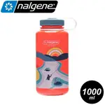 【NALGENE 美國 寬嘴水壺 1L《石榴復古風》】682020-0150/運動水壺/休閒水壼/隨身水壺/環保水壺/水瓶