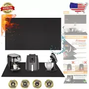 Extra Large 16x78in Fireproof Silicone Mat: Heat Resistant Countertop Protector