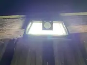 Garden Outdoor Lights 58 LED Solar Powered PIR Motion Sensor Light