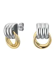 [Rosefield] Modern Vintage Interlaced Earrings in Duotone