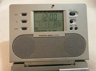 Sharper Image Design CD Player 老式CD播放器 隨身聽 收音機 鬧鐘功能