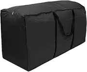 Furniture Cushion Storage Bag - Waterproof Patio Cushion Organiser, Patio Cushion Storage Bag Large Capacity Outdoor High Performance Fabric Patio Protector