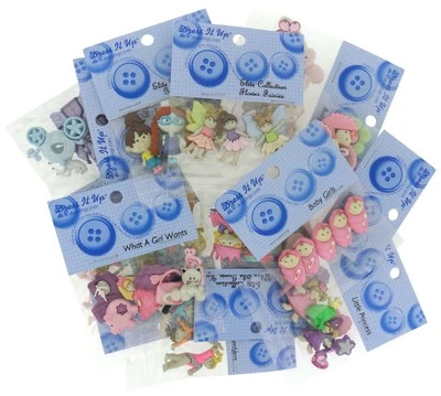 BUTTONS Girl 12 Pack Assortment