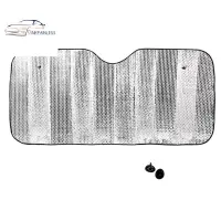 在飛比找蝦皮購物優惠-1 件裝遮陽板汽車零件散熱器汽車擋風玻璃遮陽板反光遮陽板適用