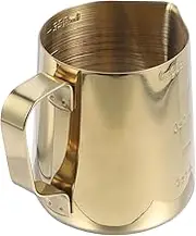 AUTSUPPL Milk Frothing Pitcher Thickened Jug with Measurement for Espresso Cappuccino and Latte Art for Home Cafe and