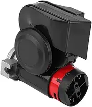 Train Horn For Truck, Air Horn For Car, 12V 139Db Super Loud Snail Car Horn Kit Electric Train Horn For Car, Electric Train Horn Air Horn For Motorcycle Yacht Boat
