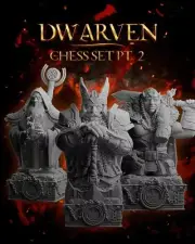 Dwarven Complete Chess Set