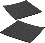 KICHOUSE High Temp Carbon Felt Insulation Pad 2pcs Graphene Thermal Pad Soft Graphite Carbon Felt Carbonized Fiber Efficient for Lab Industrial
