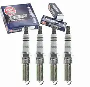 4 pc NGK Iridium IX Spark Plugs compatible with Land Rover Range Rover Evoque 2.0L L4 2012-2016