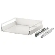EXCEPTIONELL drawer, medium with push to open, white, 60x60 cm