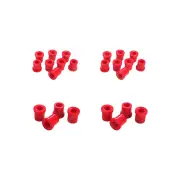 Nolathane Spring eye & shackle bush kit for NISSAN CABALL C340 4CYL 1979-1981