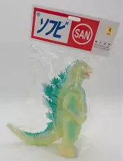 NEW Marusan GODZILLA 9 inch. vs. Kong Vinyl Figure Blue Sofubi 2003 JAPAN