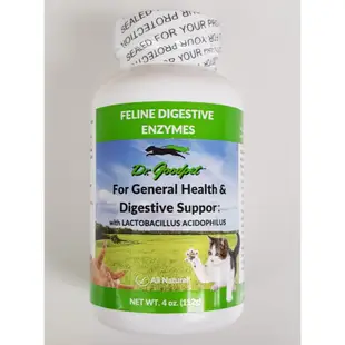 寵寵小舖🐱 Dr.goodpet 消化酵素 益生菌 消化酶 Feline Digestive Enzymes 112克