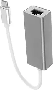 DOITOOL Type C Gigabit Ethernet Adapter Ultra USB C to Network Converter for Laptops Tablets and Smartphones Driver Portable for Use